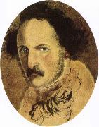 mikhail glinka a portrait of getano donizetti now in liceo musiale in bologna oil on canvas